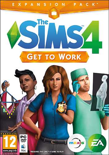 De Sims 4 aan het Werk